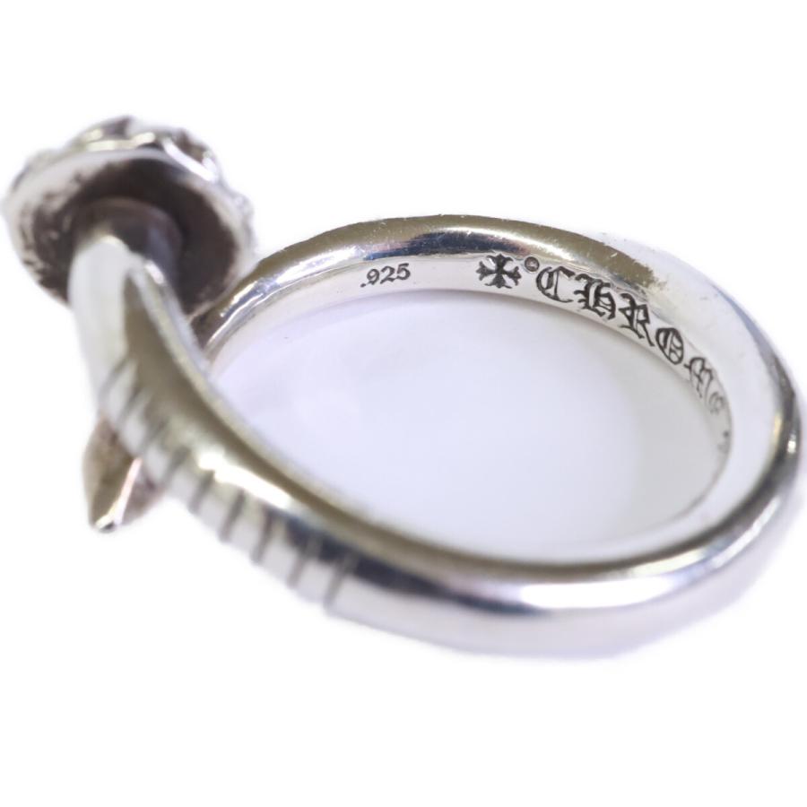 Chrome Hearts クロムハーツ 925 クロスボール ネイル リング 指輪