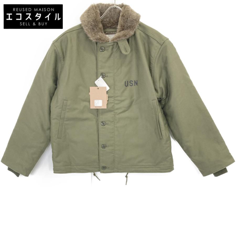 HOUSTON ヒューストン 5N-1 カーキ OD オリーブドラブ DECK Jacket