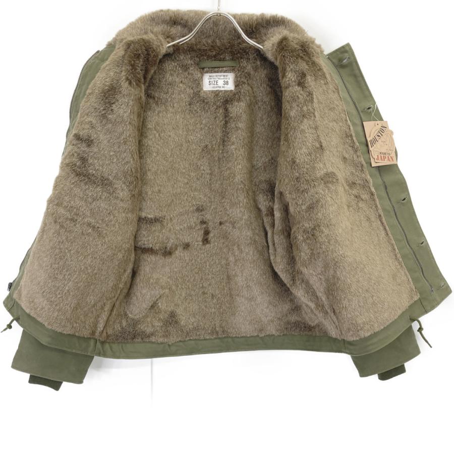 HOUSTON ヒューストン 5N-1 カーキ OD オリーブドラブ DECK Jacket