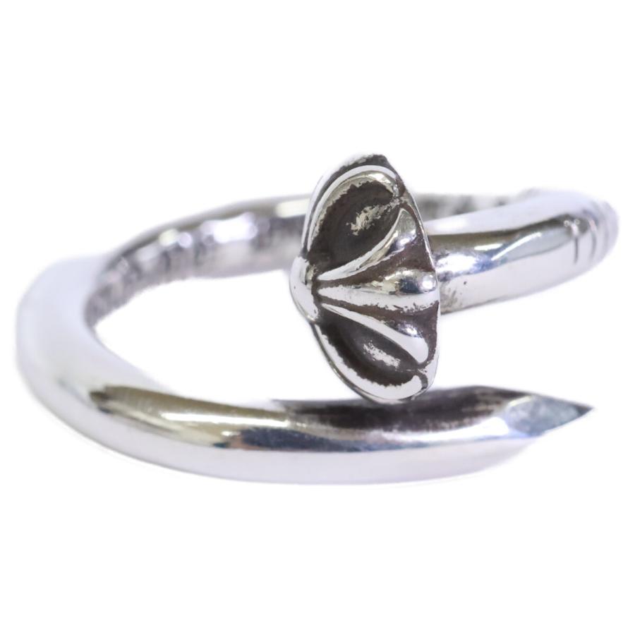 Chrome herats ネイルリング slv925 Chrome Hearts クロムハーツ 925 クロスボール ネイル リング 指輪