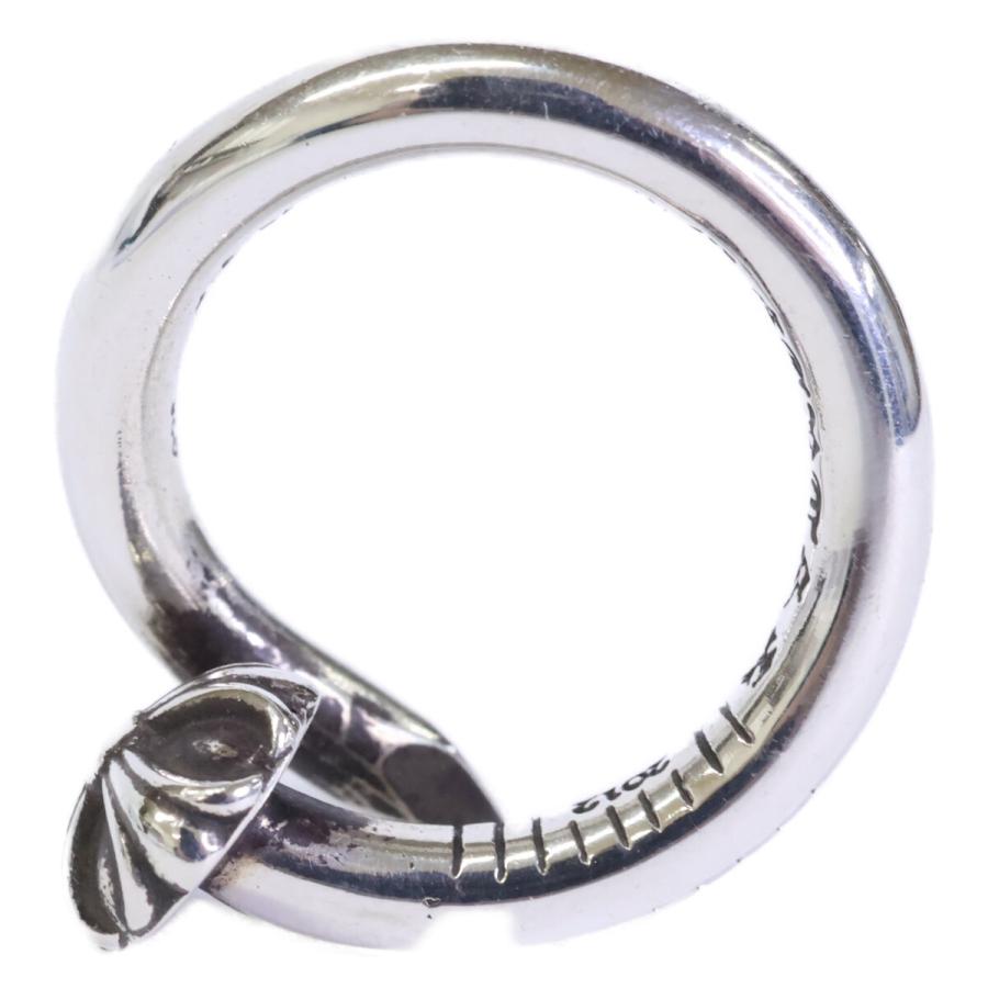 Chrome Hearts クロムハーツ 925 クロスボール ネイル リング 指輪