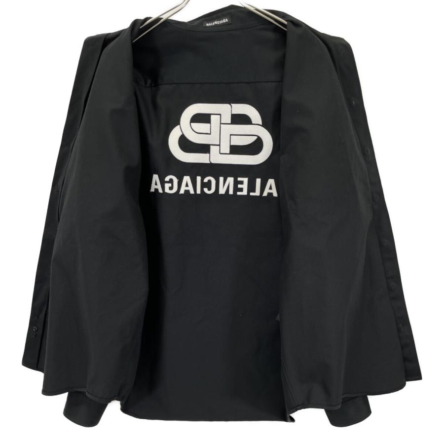 BALENCIAGA（バレンシアガ） 19年 603106 ブラック ロゴ ダブル