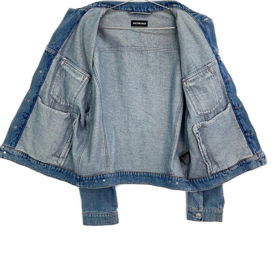 BALENCIAGA（バレンシアガ） 646922 インディゴ Large Fit Jackeデニム