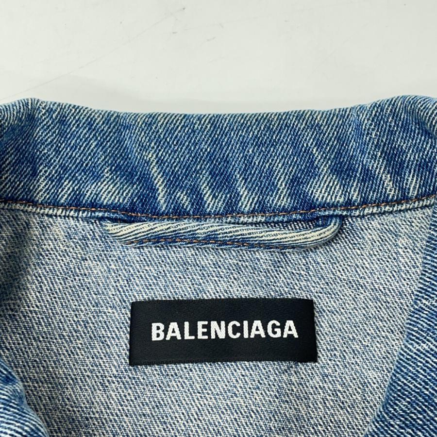 BALENCIAGA（バレンシアガ） 646922 インディゴ Large Fit Jackeデニム