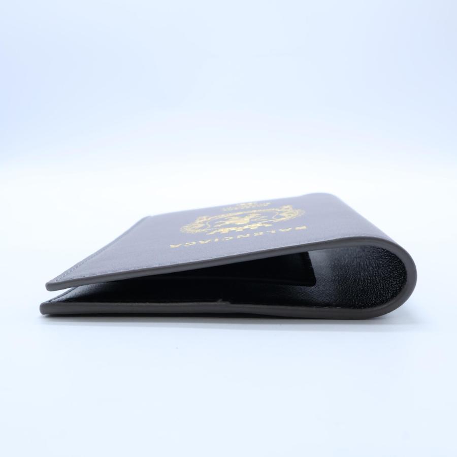 BALENCIAGA ブラック パスポートケース PASSPORT PHONE HOLD パスポートケース カードケース ブラック（2024