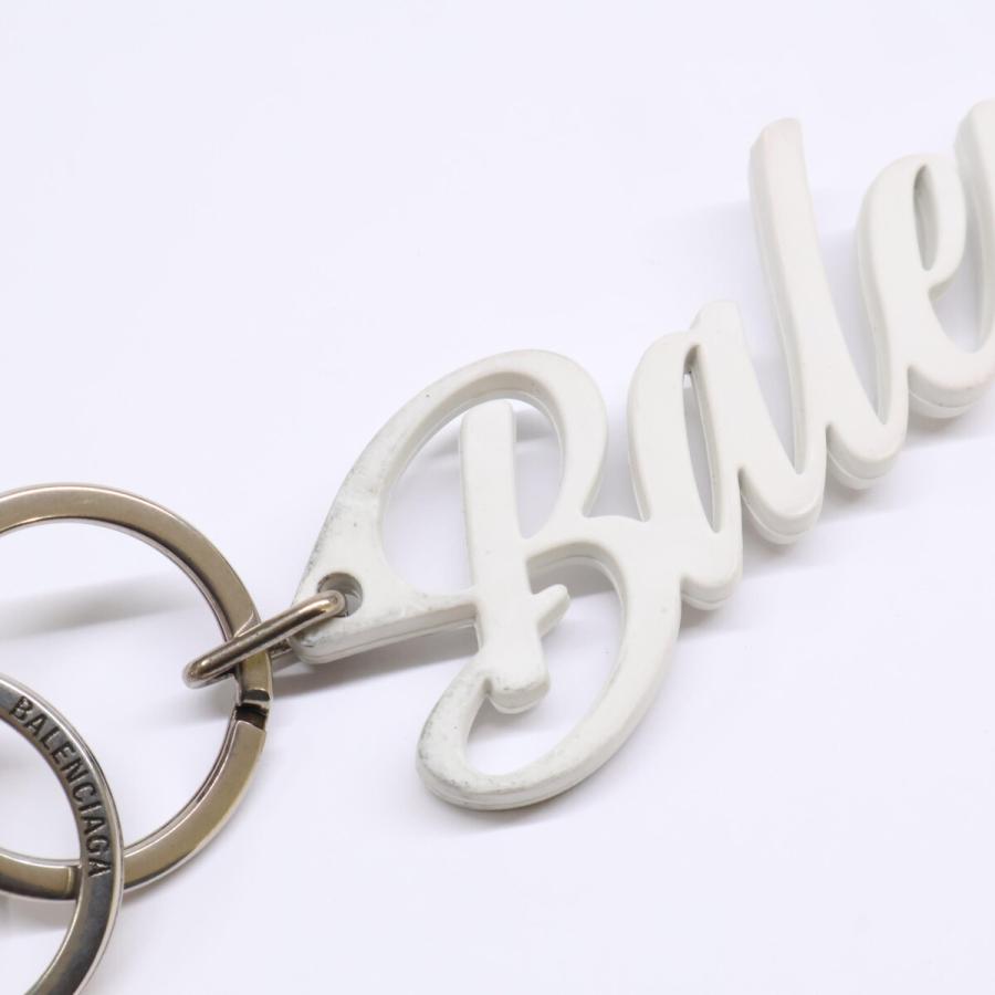 BALENCIAGA（バレンシアガ） Paloma キーリング チャーム ホワイト