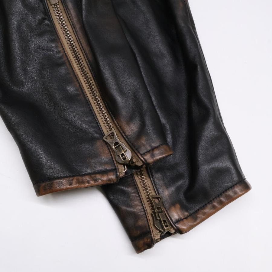 美品/ KIMINORI MORISHITA キミノリ モリシタ K25AW-OT11 ホースレザー