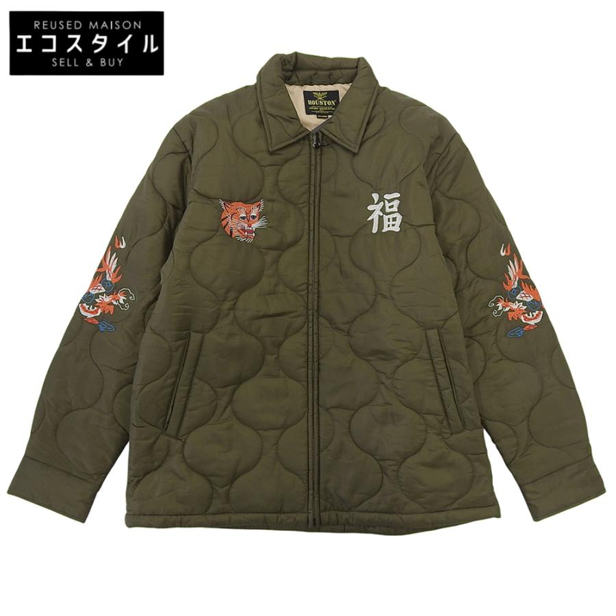 未使用 HOUSTON ヒューストン キルティング ベトナムジャケット メンズ