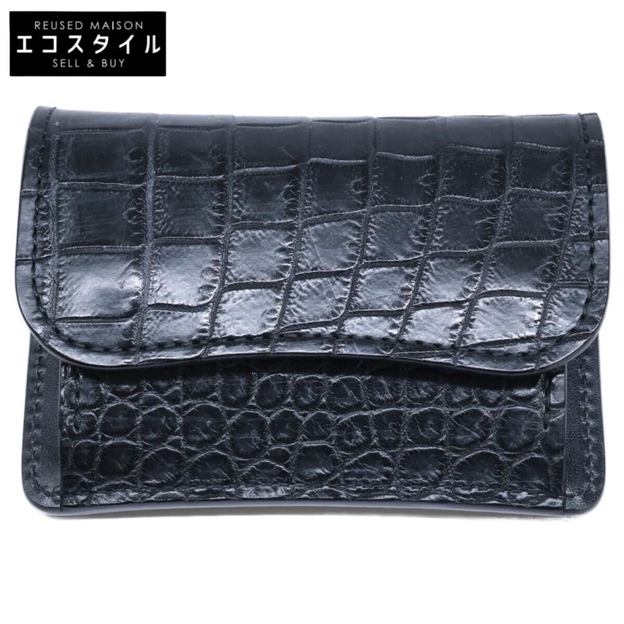 美品✨WILDSWANS　ワイルドスワンズ　ケース　小銭入れ　タング　黒色 WILD SWANS（ワイルドスワンズ）TONGUE（タング）マルチコインケース
