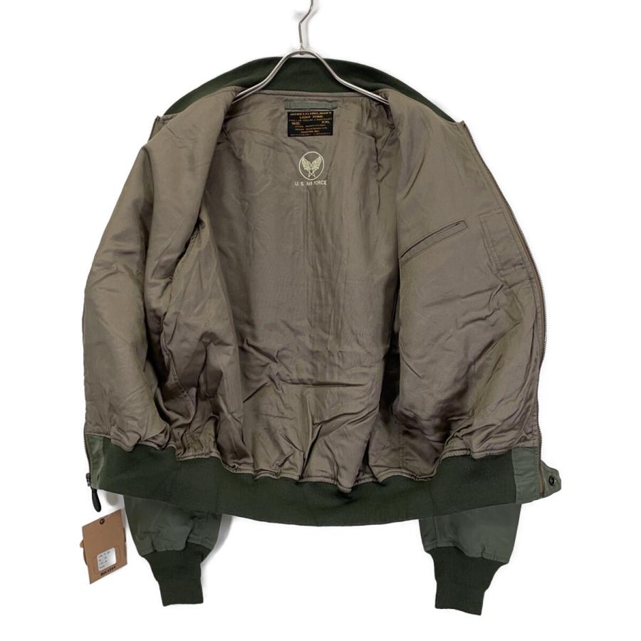 HOUSTON ヒューストン 5L-2BX セージ L-2B フライトジャケット カーキ