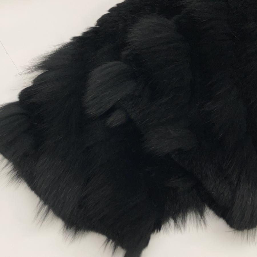 Diagram ダイアグラム 3330 4063 ブラック 毛皮 フォックスファー