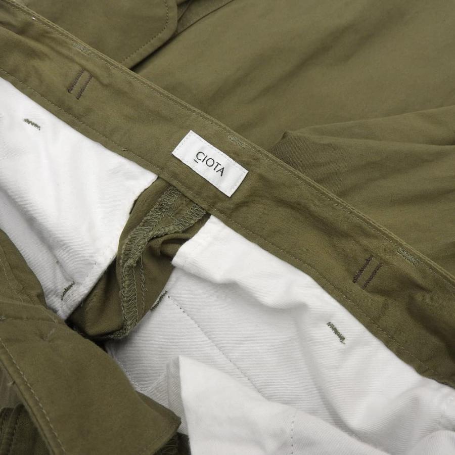 CIOTA スビンコットンウェザージャングルファティーグパンツ【５】 CIOTA - 【ラスト1点】スビンコットンウェザージャングルファティーグ