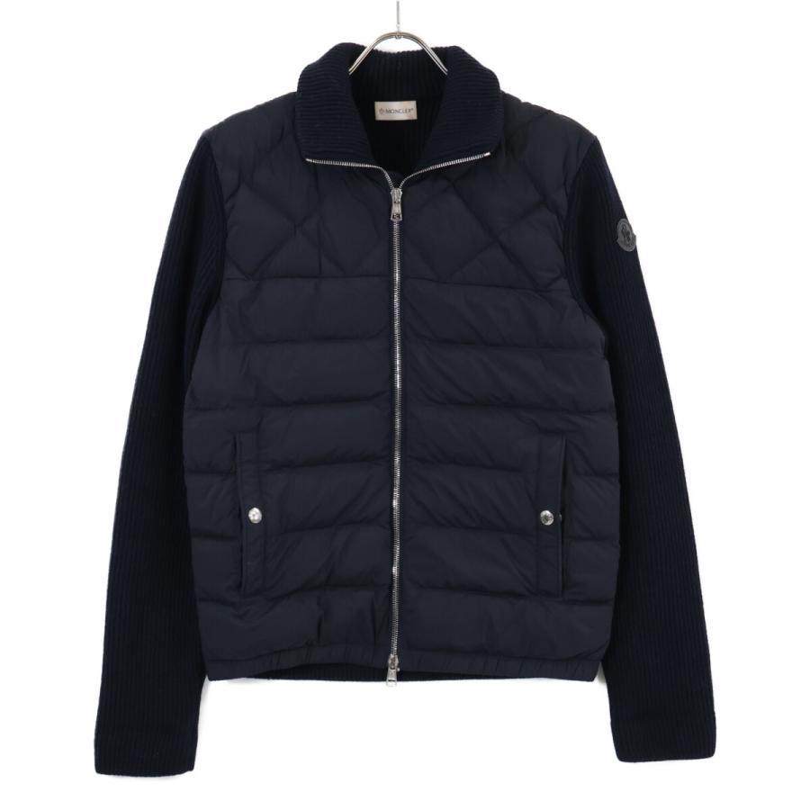 MONCLER（モンクレール） F20919B51200 CARDIGAN TRICOT ニット切替