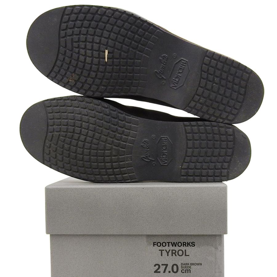 FOOTWORKS | 〈別注〉チロリアンシューズ MEN FOOTWORKS フットワークス TYROL Shoes - Suede leather チロリアン