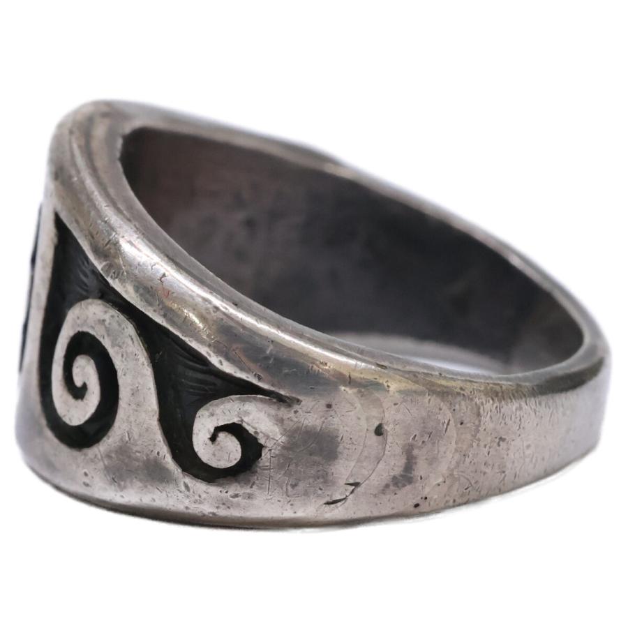 ホピ族　JOE JOSYTEWA （ジョー・ジョスィテワ）リング Joe Josytewa ジョー ジョスィテワ STERLING ホピ族 カチーナ リング