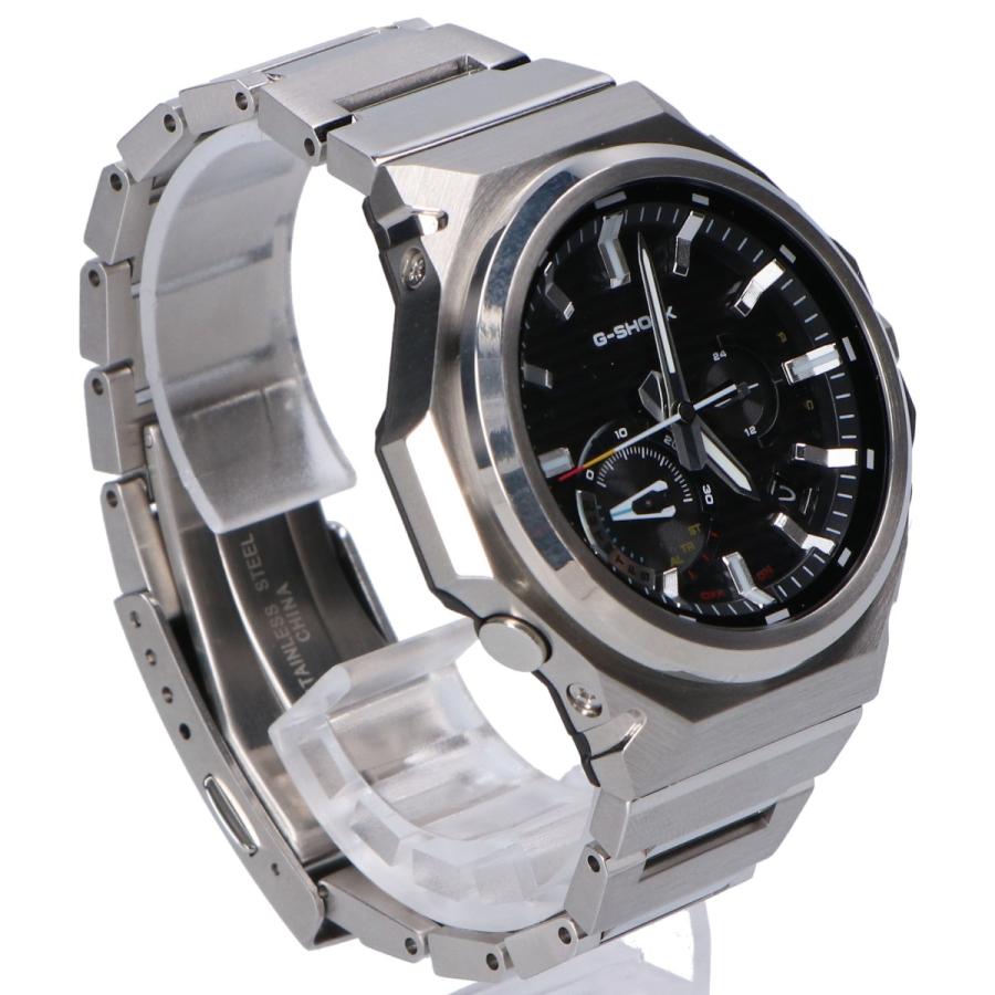 【中古美品】G-SHOCK GST-B1000D-1AJF メンズ ブラック G-STEEL G-SHOCK アナログ 小型 スリークスタイル GST-B1000D-1AJF