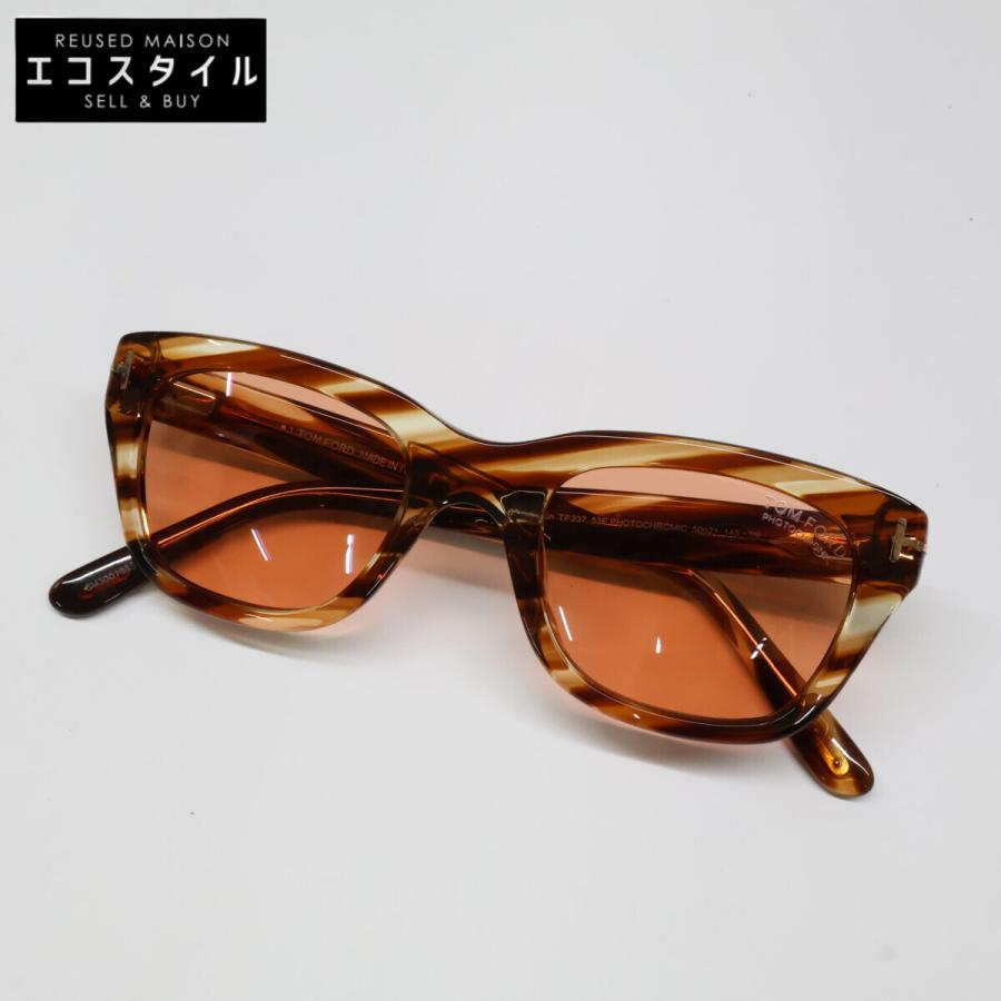 新品同様 TOM FORD トムフォード TF237 53E Snowdon PHOTOCHROMIC