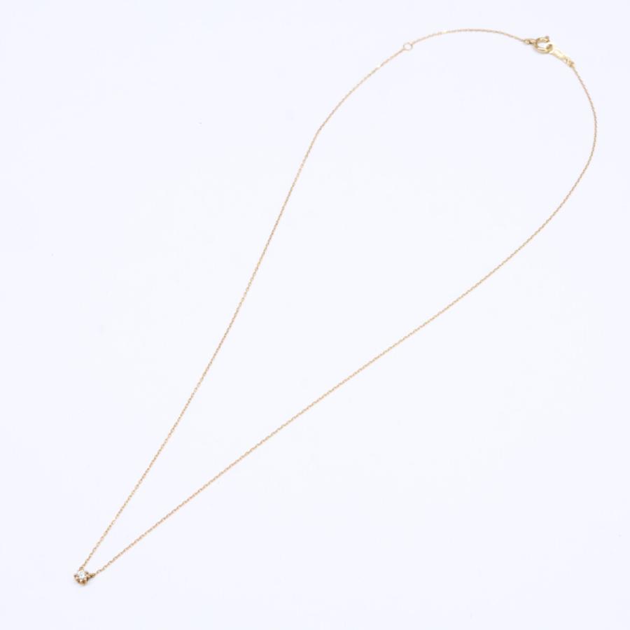 AHKAH（アーカー）K18 750 ダイヤモンド ネックレス AHKAH（アーカー） K18 750 0.045 ダイヤモンド ネックレス イエロー