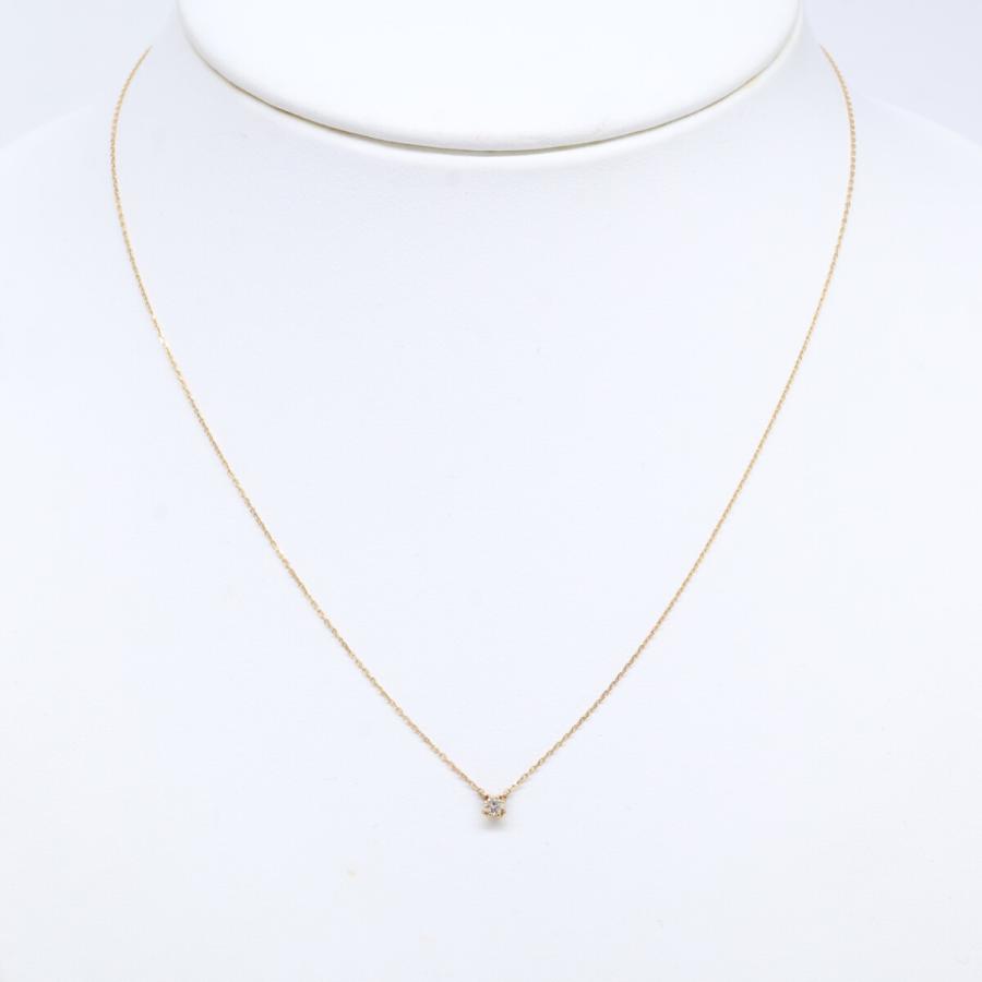 AHKAH（アーカー）K18 750 ダイヤモンド ネックレス AHKAH（アーカー） K18 750 0.045 ダイヤモンド ネックレス イエロー