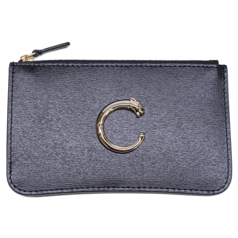 Cartier パンテール　ケース Cartier（カルティエ） 新品同様 パンテール ジップ付きカードホルダー