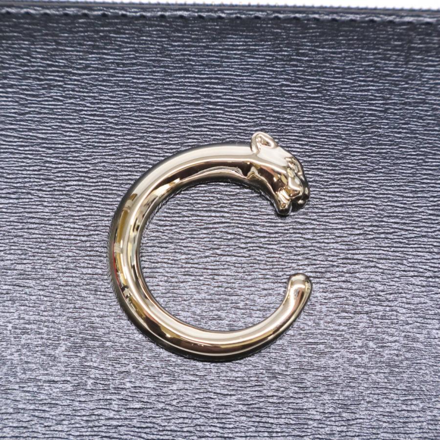 Cartier（カルティエ） 新品同様 パンテール ジップ付きカードホルダー