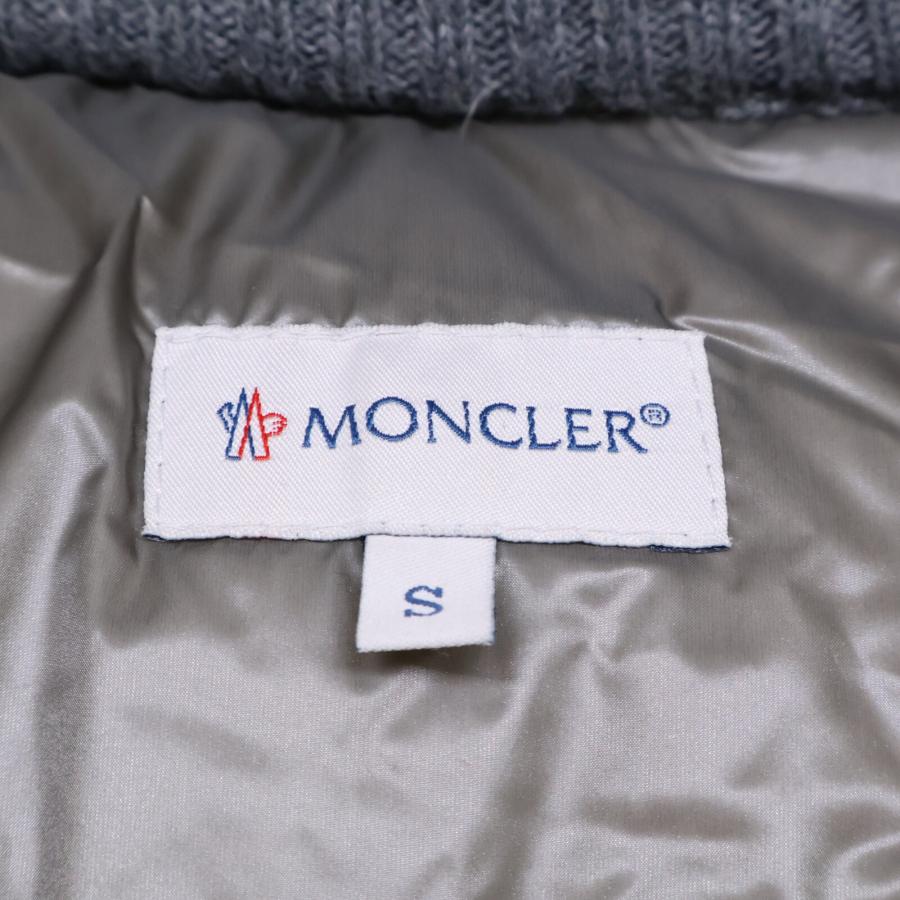 MONCLER（モンクレール） MAGLIONE TRICOT GILET ニット切替 ダウン