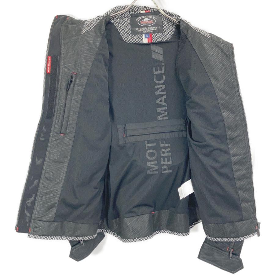 KUSHITANI クシタニ K-2402 ブラック フルメッシュ パーカージャケット