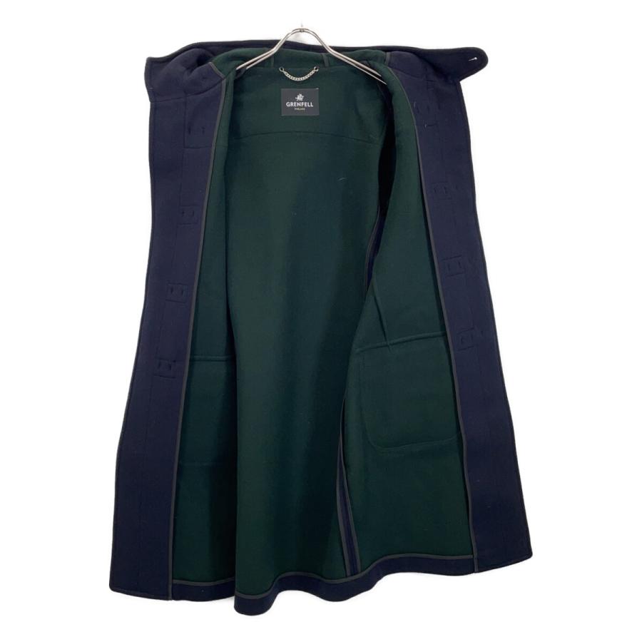 GRENFELL グレンフェル ネイビー ウール100 ダッフルコート 36 コート