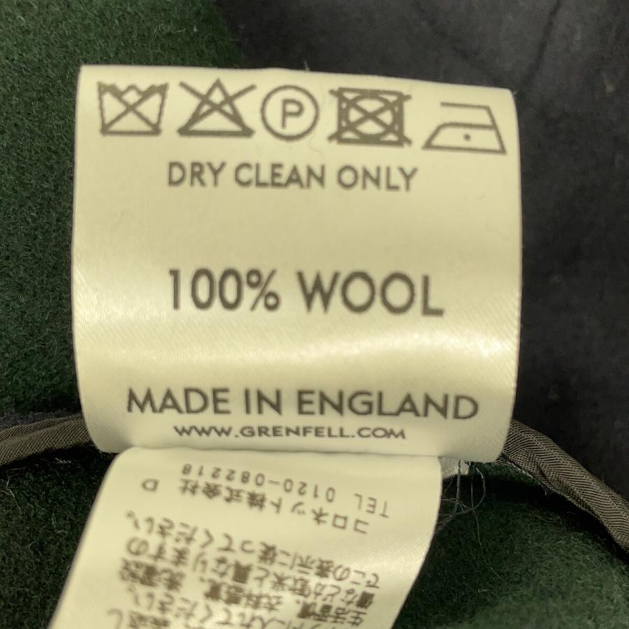 GRENFELL グレンフェル ネイビー ウール100 ダッフルコート 36 コート