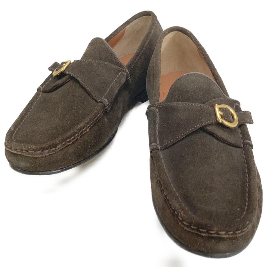 美品 polpetta ポルペッタ STRAP MONK スエード モンクストラップ