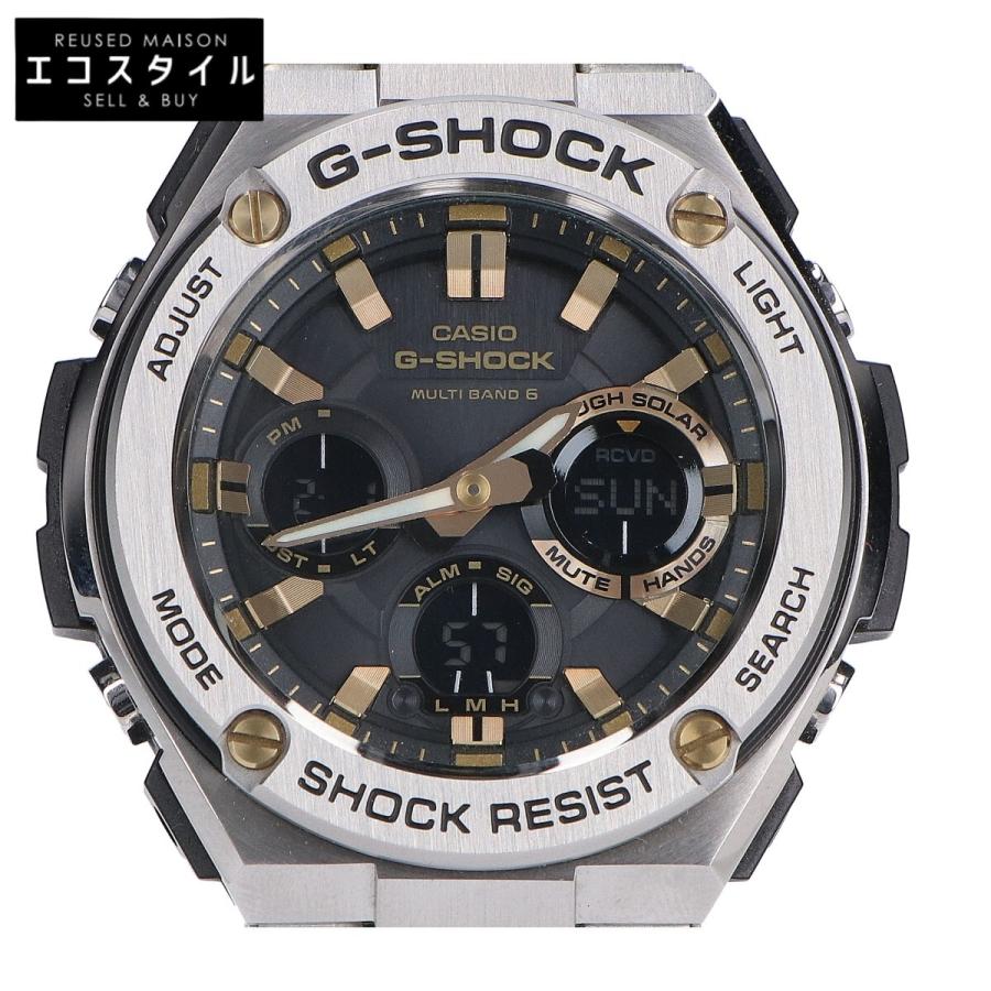 G-SHOCK ジーショック GST-W110D-1A9JF 黒文字盤 腕時計 メンズ