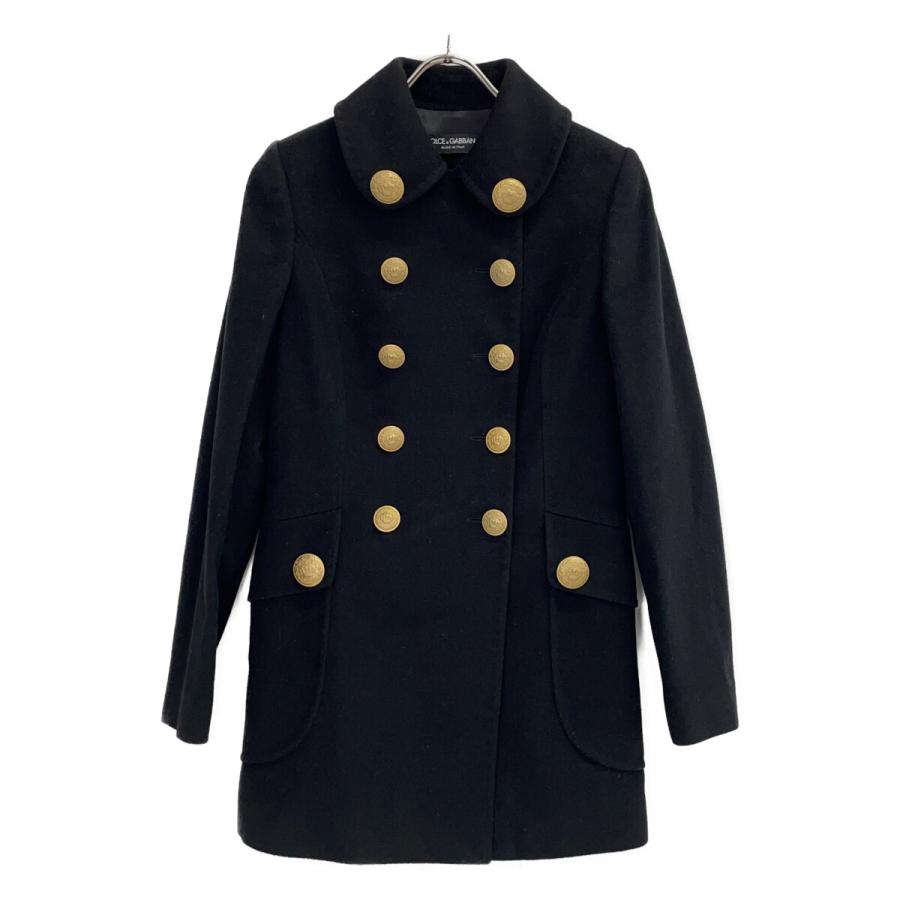 DOLCE&GABBANA ドルチェアンドガッバーナ F0W00T ブラック 金ボタン
