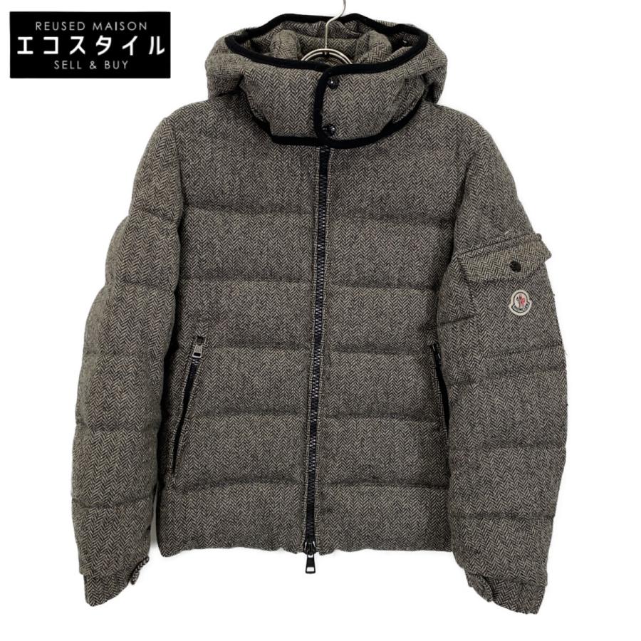 MONCLER(モンクレール) / GUYENNE/ウールヘリンボーン切替ダウンジャケット/1/ウール/GRY/320914197885 |  古着の販売・通販ならセカンドストリート MONCLER モンクレール ヘリンボーン ウール ダウンジャケット