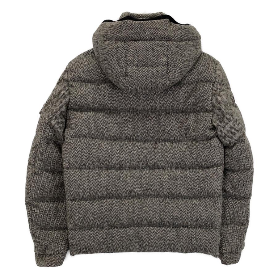 MONCLER（モンクレール） グレー CHIMAY ヘリンボーン ツイード ダウン
