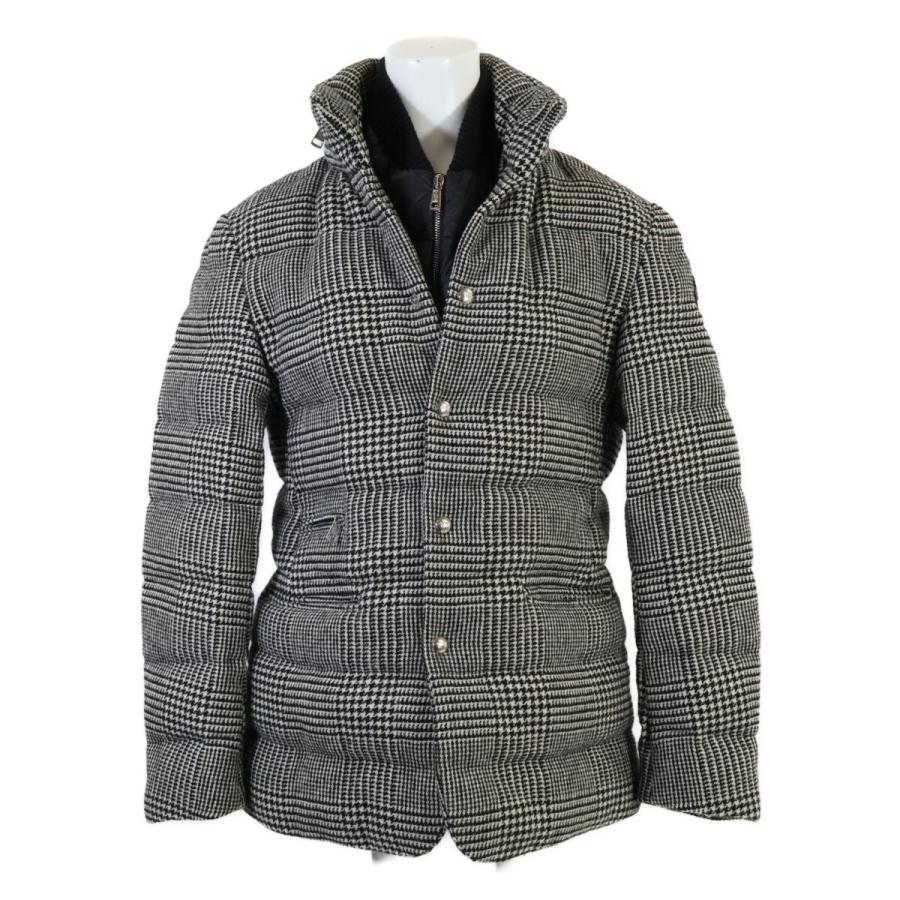 MONCLER（モンクレール） BESS GIACCA グレンチェック レイヤーカラー 