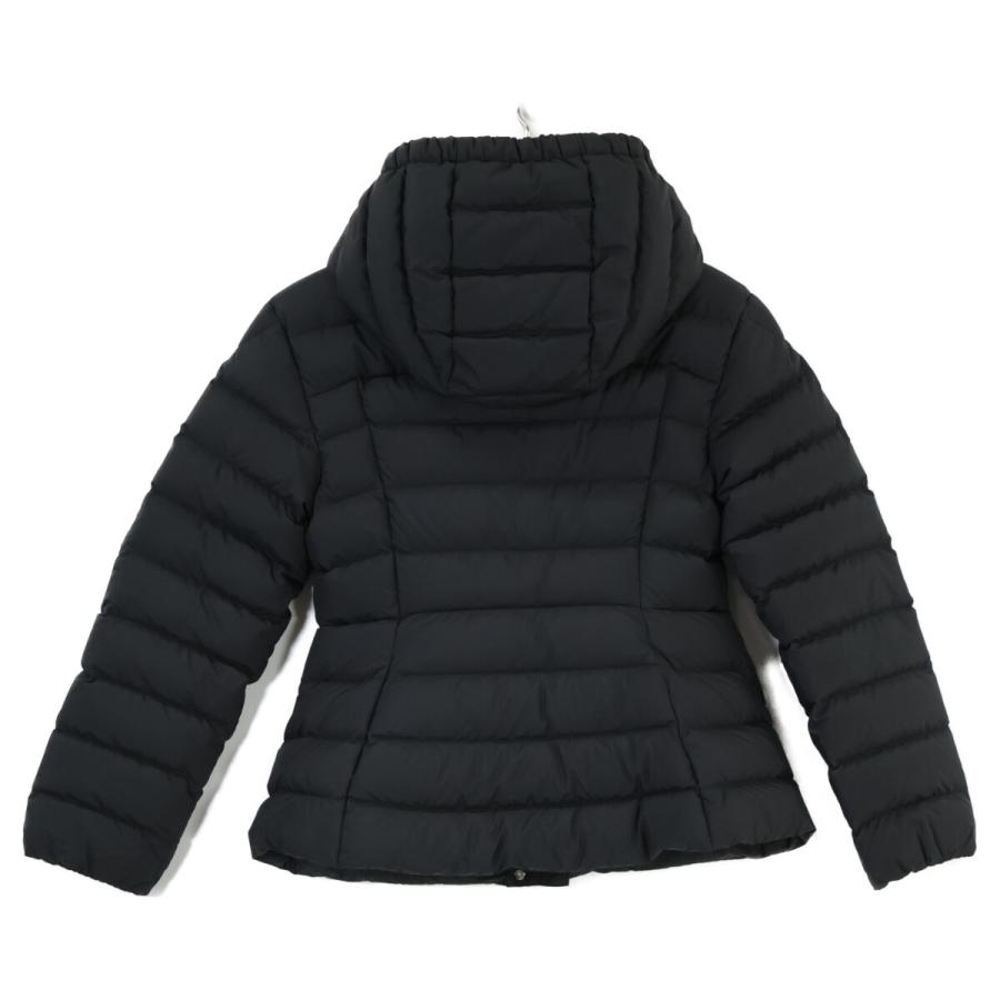 美品 MONCLER モンクレール 黒 フード付きダウンジャケット キッズ 140cm