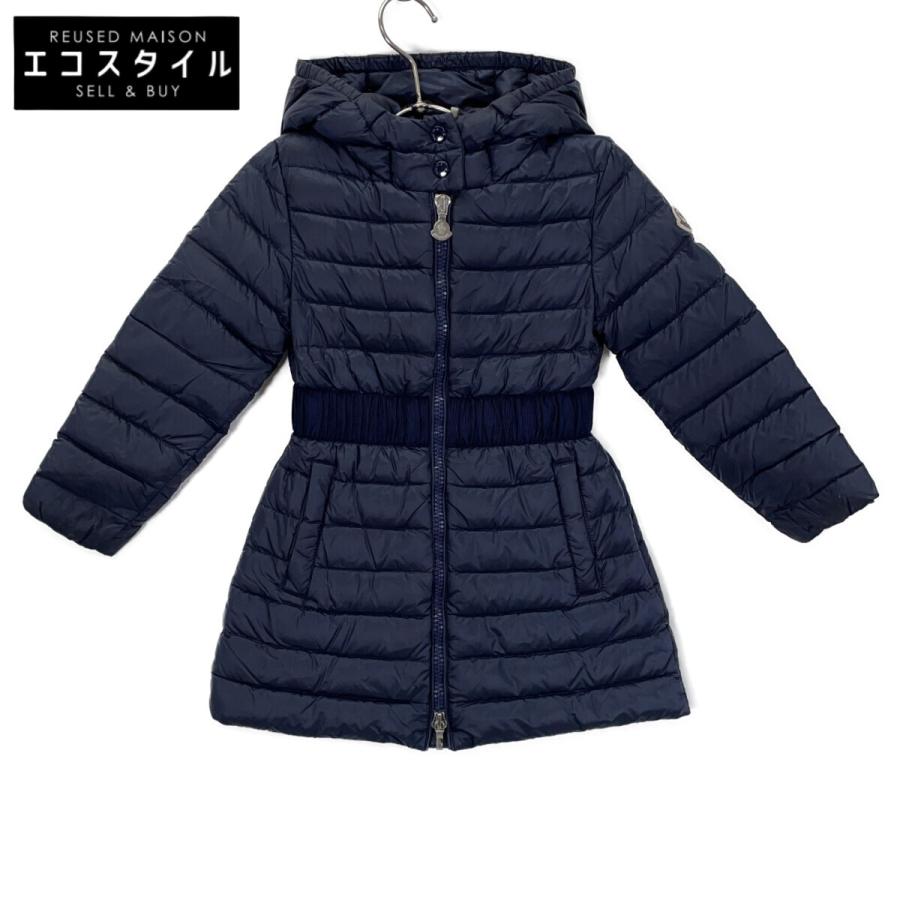 美品 MONCLER 子供　レディース ライトダウンジャケット ネイビー MONCLER（モンクレール） 17年 ネイビー BARBEL ダウンジャケット