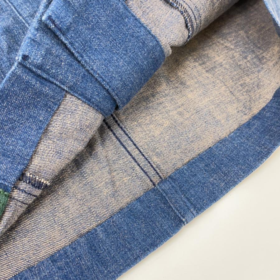 GUCCI（グッチ） 573410 シェリーライン デニム スカート インディゴ