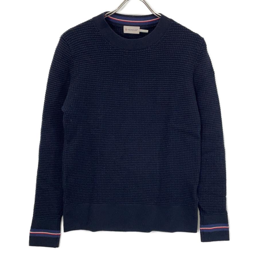 MONCLER（モンクレール） MAGLIONE TRICOT GIROCOLLO ネイビー