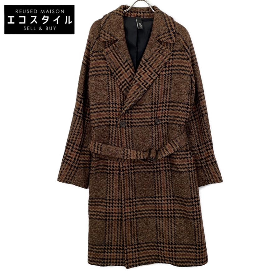 Hevo イーヴォ 1205-BRIN788 ブラウン グレンチェック 2B ダブル