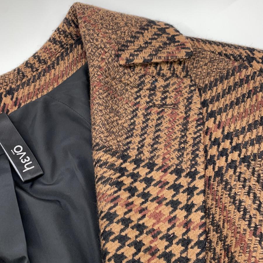 Hevo イーヴォ 1205-BRIN788 ブラウン グレンチェック 2B ダブル