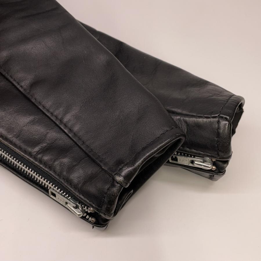 美品　Schott ショット　641 ブラック ライダースジャケット 38 楽天市場】Schott ショット シングル ライダースジャケット 641XX