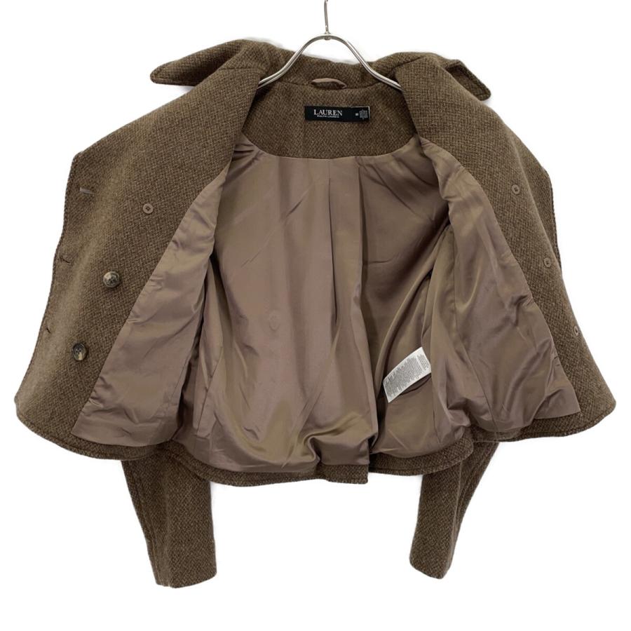 LAUREN RALPH ローレン ラルフローレン ブラウン ダブルブレステッド