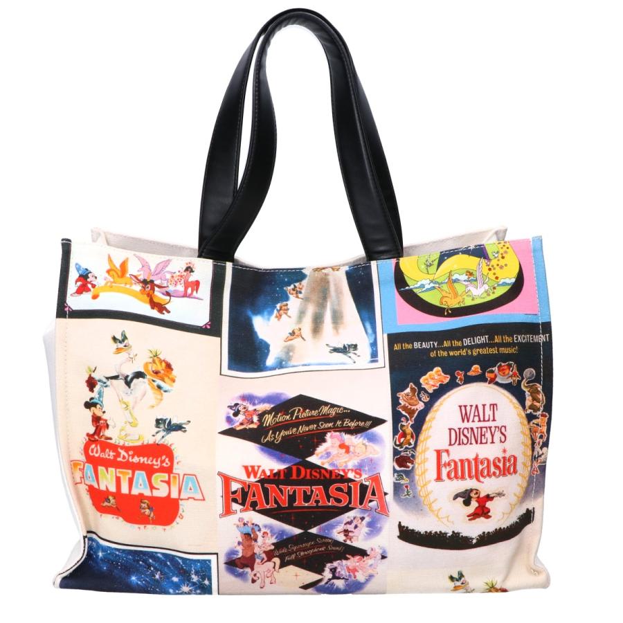 /国内正規 STELLA McCARTNEY 700202 WP0048 Disney Fantasia ディズニー ファンタジア キャンバス トートバッグ レディース