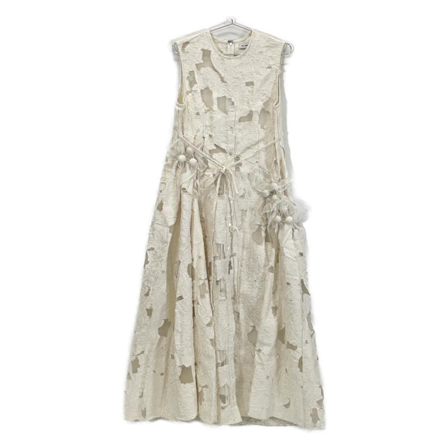 RIV NOBUHIKO リブ ノブヒコ DRAW252301 ホワイト MALLORCA PLACKET DRESS ホワイト 2 ワンピース ポリエステル レディース 中古_2