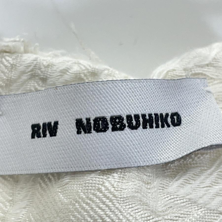 RIV NOBUHIKO リブ ノブヒコ DRAW252301 ホワイト MALLORCA PLACKET DRESS ホワイト 2 ワンピース ポリエステル レディース 中古_5