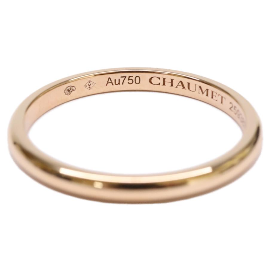 ショーメ 750YG フィデリテ 1Pダイヤ リング CHAUMET（ショーメ） 美品 750YG フィデリテ 1Pダイヤ リング リング