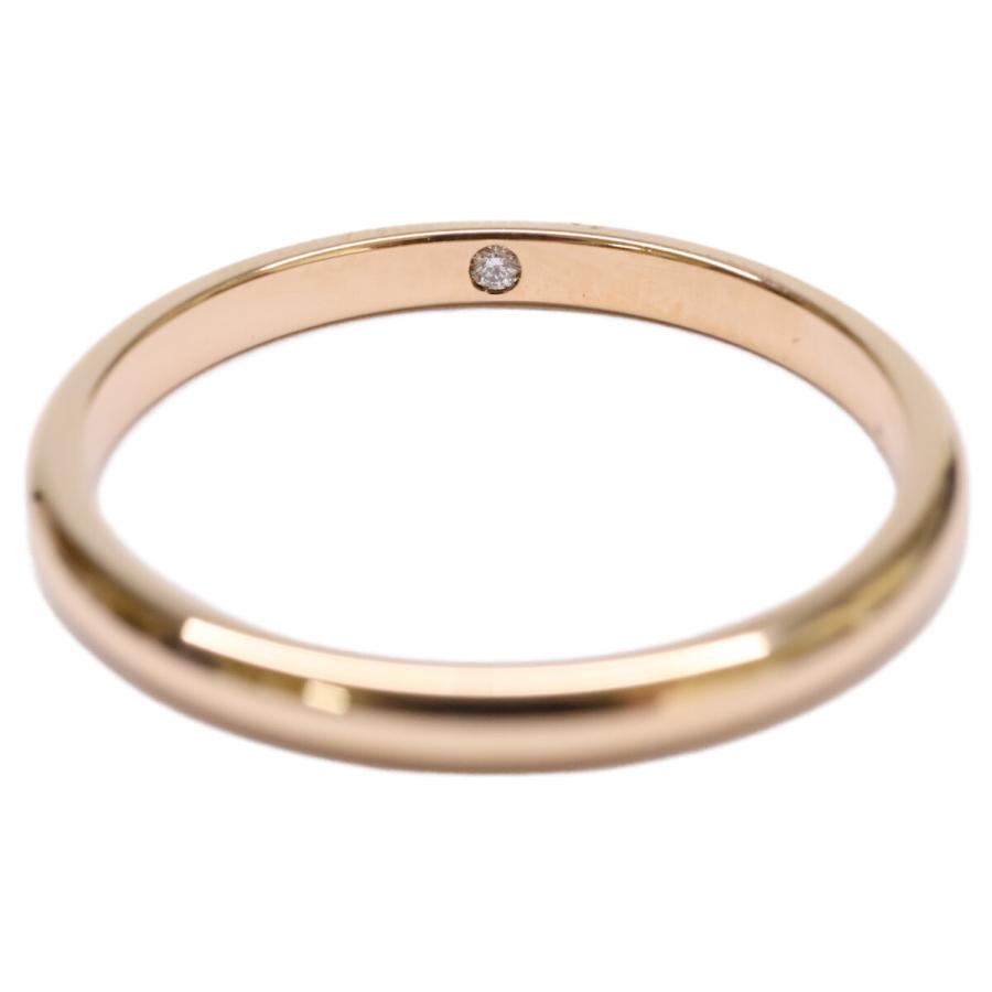 CHAUMET（ショーメ） 美品 750YG フィデリテ 1Pダイヤ リング リング 