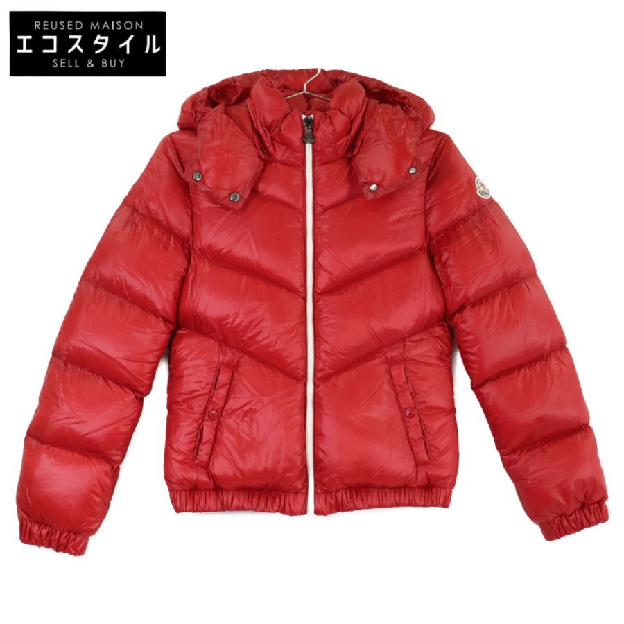 MONCLER（モンクレール） 【新品同様】ADELIE フード付ダウン レッド 