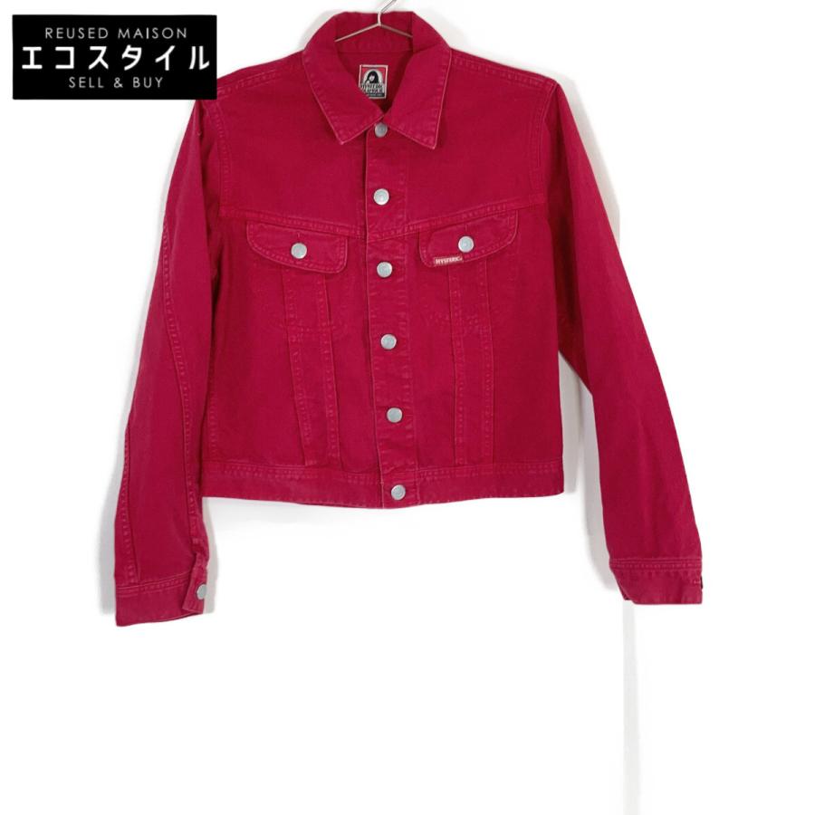 ヒステリックグラマー　ヒスガール　ジャケット　レッド　Sサイズ HYSTERIC GLAMOUR ヒステリックグラマー レッド コットンジャケット